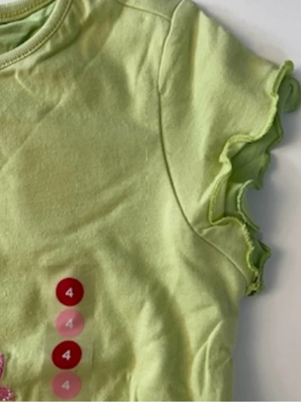 NWT Gymboree 2006 Butterfly Ruffle layer Sleeve Tee Bike Short Sunglasses Sock